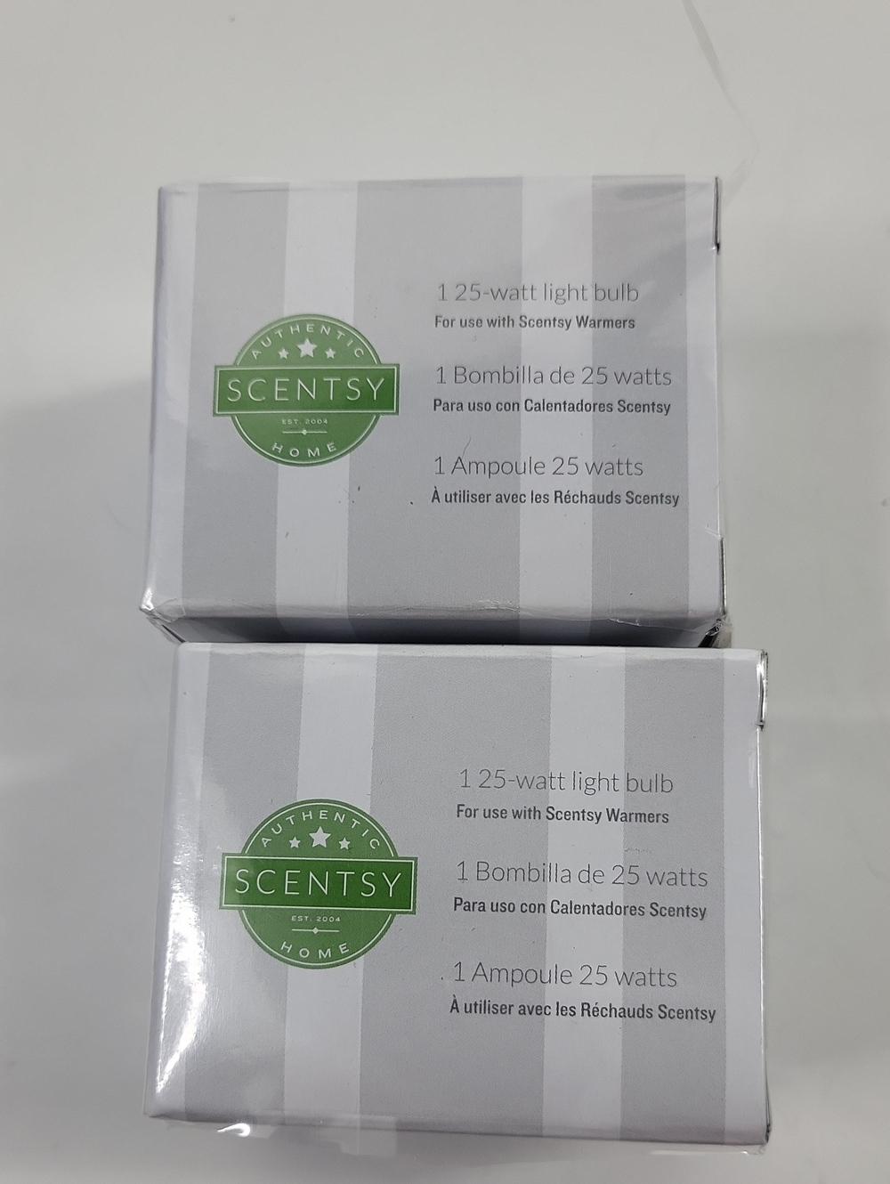 Scentsy 25W Wax Warmer Light Bulbs 2-Pack